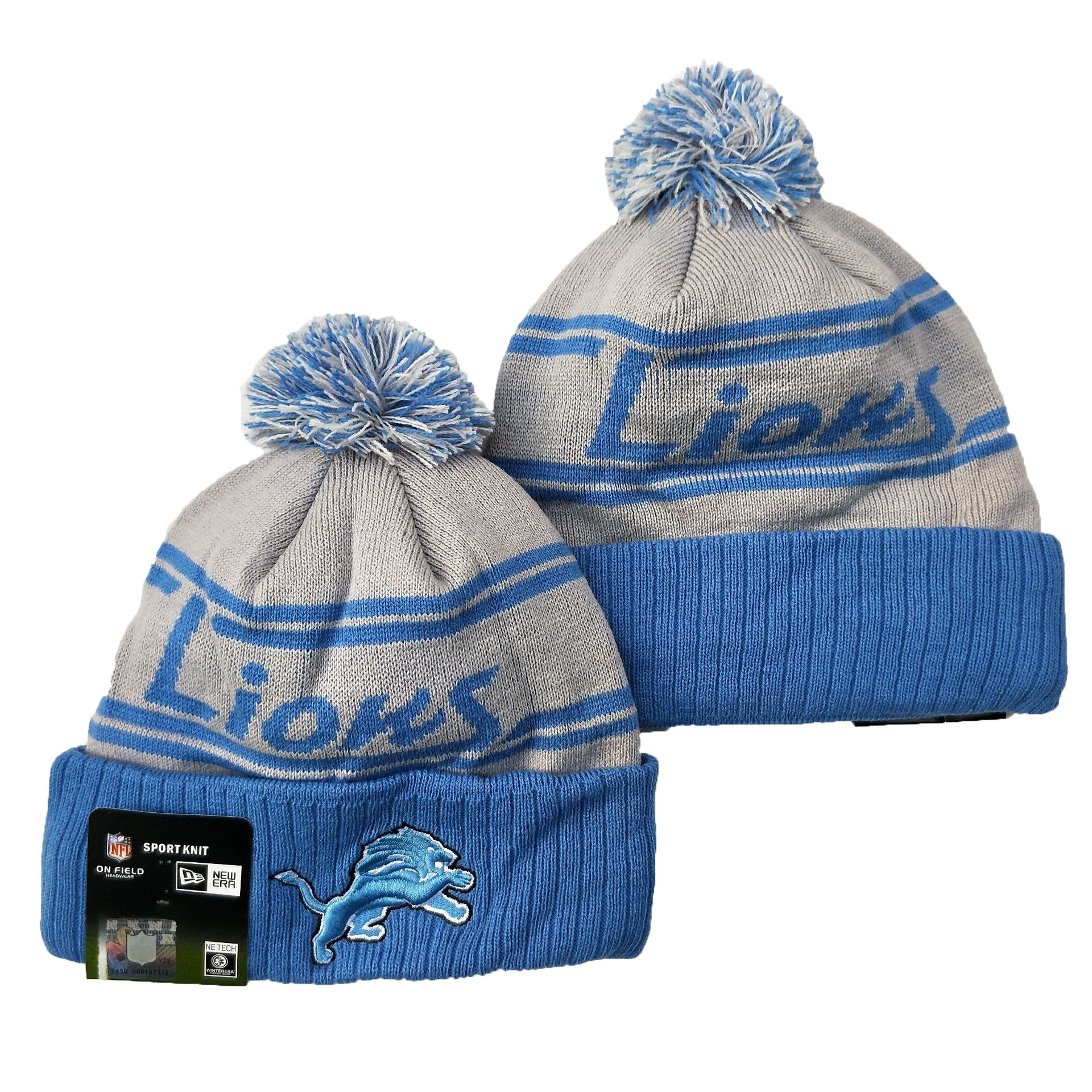 Detroit Lions Knit Hats 047